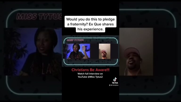 A Disturbing Fraternity Ritual