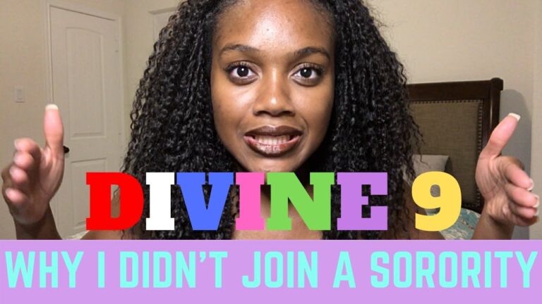 BLACK GREEK LIFE: WHY I DIDN’T JOIN A SORORITY|| #bglos#greeklife#Divine9