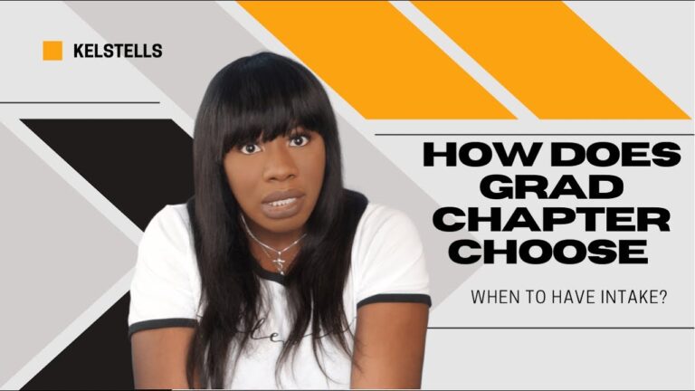 How Do Grad Chapters Choose when to have Intake? | KelsTells SororiTEA Talk