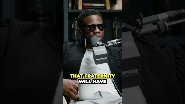 Surprising Truth About Entertainers Fraternity Brotherhood with Kevin Hart #shorts #kevinhart