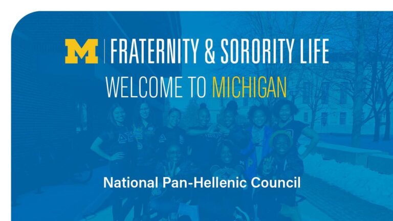 National Pan-Hellenic Council (NPHC) – University of Michigan – Ann Arbor