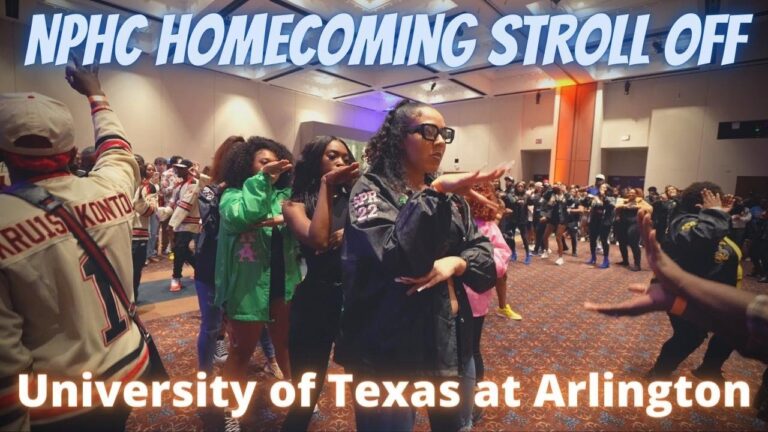 UTA NPHC Homecoming Stroll Off Using Sony A7SIII