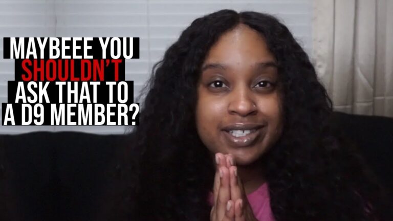 Maybeee You Shouldn’t Ask THAT Question To A Divine Nine Member? (+ A Quick Update )