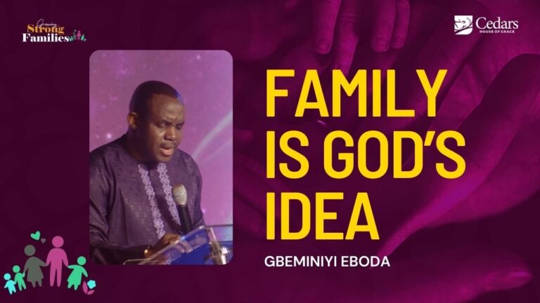 Family Is God’s Idea | Sunday Service | 3rd September 2023