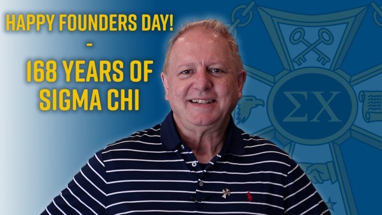 Happy Founders Day | 168th Anniversary of Sigma Chi
