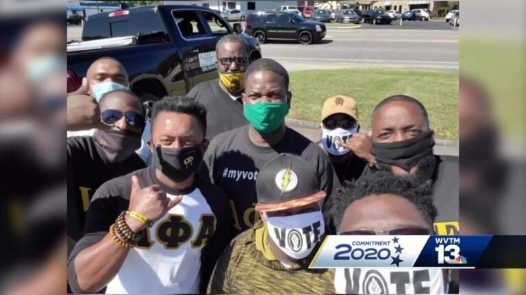 Police called on local black fraternity while trying to help community with absentee voter inform…