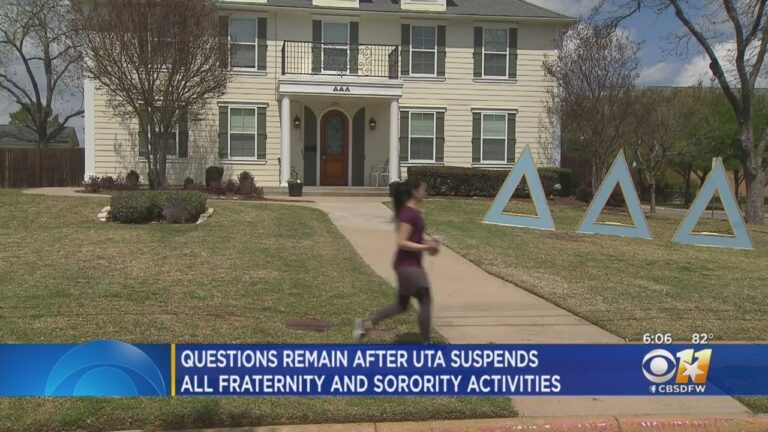 Questions Remain After UTA Suspends All Fraternity, Sorority Activites