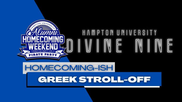 Hampton University | HamptonYOU Live: Divine Nine Stroll-Off