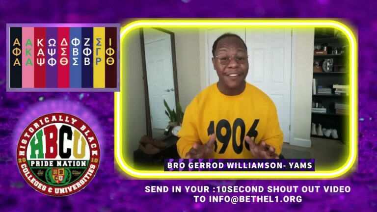 SHOUT OUTS TO YOUR HBCU AND MEMBERS OF THE DIVINE 9