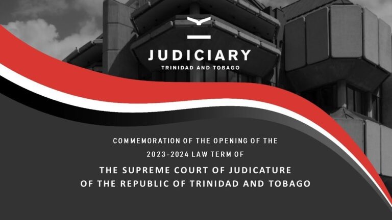The Judiciary of Trinidad and Tobago | Commemoration of the Opening of the 2023-2024 Law Term