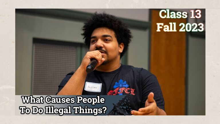 23FA Class #13: Blinded by Choice