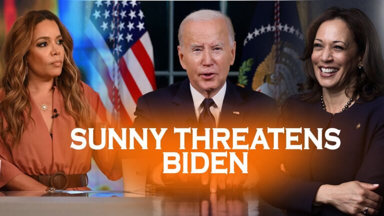 The View Host Sunny Hostin Politically Threatens Biden If He Gets Rid Of VP Kamala Harris