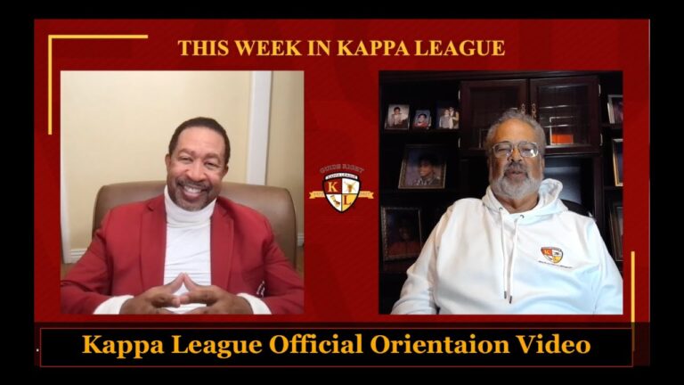 Kappa League Official Orientation Video
