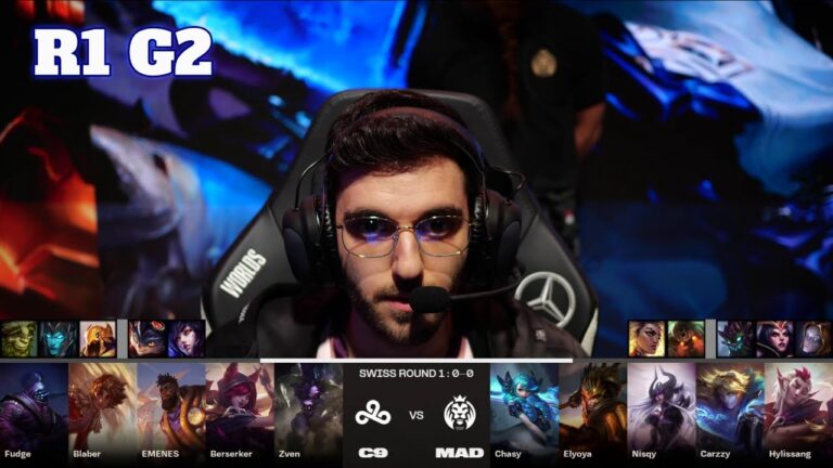 C9 vs MAD | Day 1 LoL Worlds 2023 Swiss Stage | Cloud 9 vs Mad Lions full