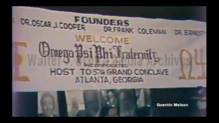 NAACP President Benjamin Hooks at the Omega Psi Phi Fraternity Grand Conclave in Atlanta Aug 21 1976