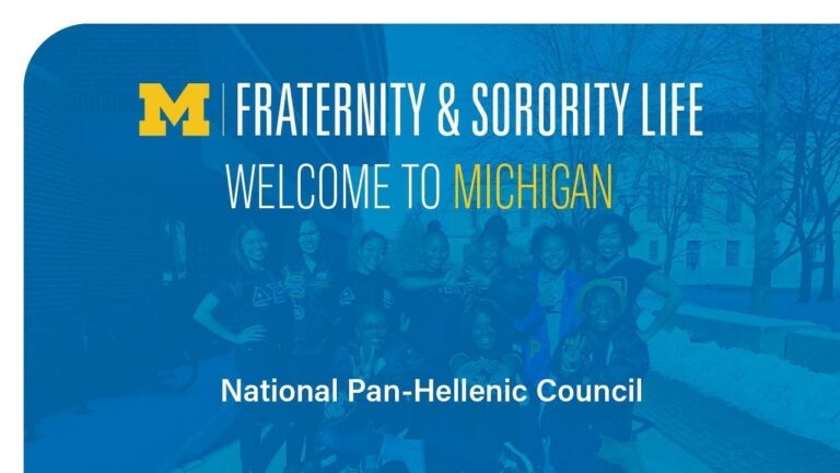 National Pan-Hellenic Council (NPHC) – University of Michigan – Ann Arbor 2022-2023