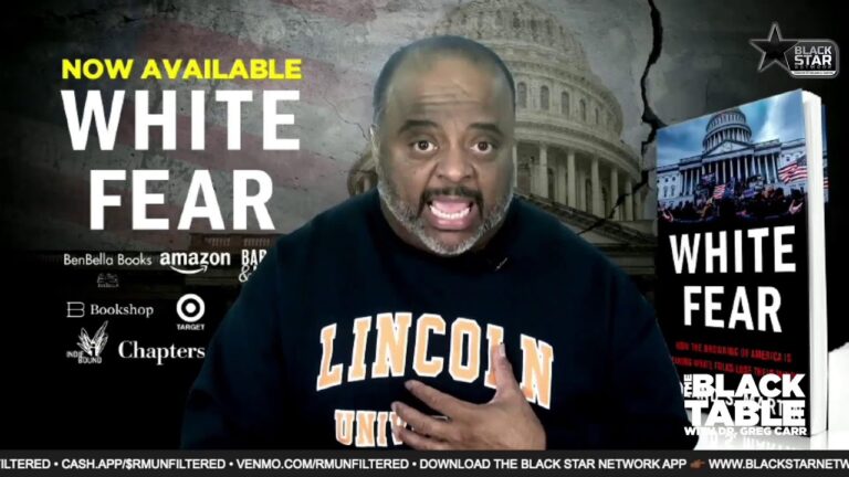 Roland Martin talks “White Fear” | #TheBlackTable w/ Dr. Greg Carr | S1 E35