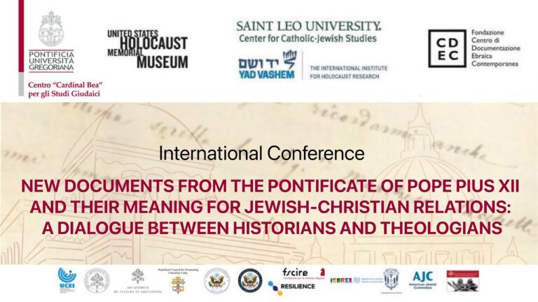 Session VII – The Uncertain Road to “Nostra Aetate”