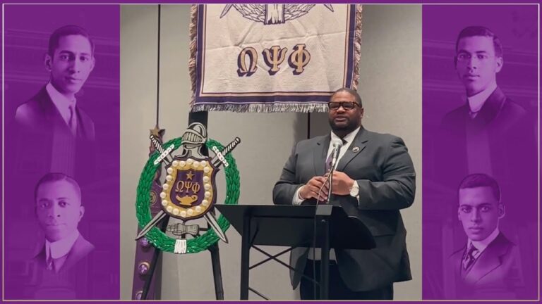 Executive Director | Omega Psi Phi Achievement Week 2023 | John Howard
