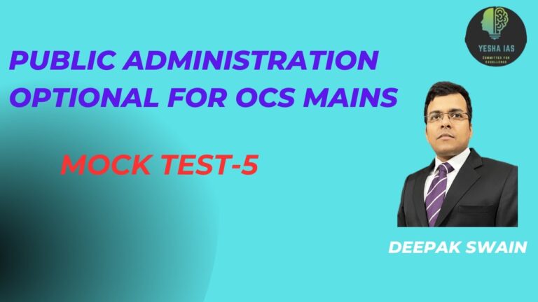 MOCK 5 PART,1 DISCUSSION