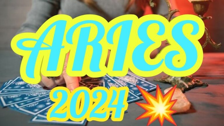 ARIES🌋2024 WOW🔮WHERE WILL YOU BE 1 YEAR FROM NOW?!👪💰TAROT LOVE READING 💍