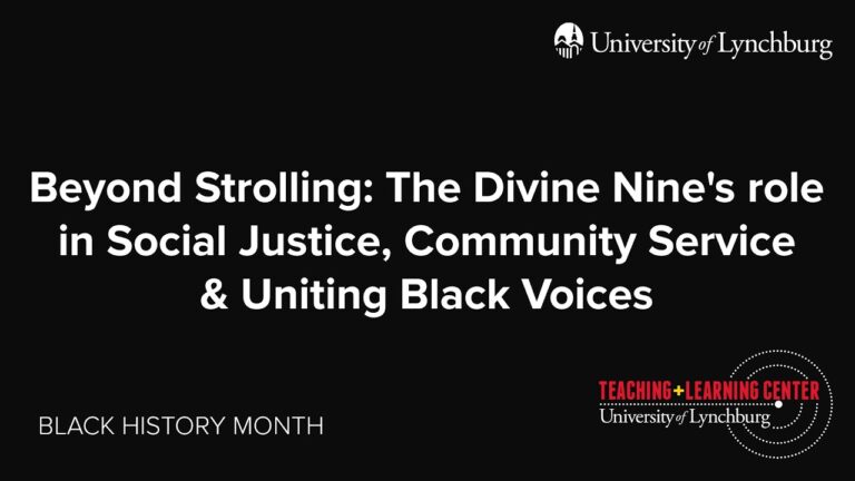 Beyond Strolling The Divine Nine’s role in Social Justice, Community Service & Uniting Black Voices