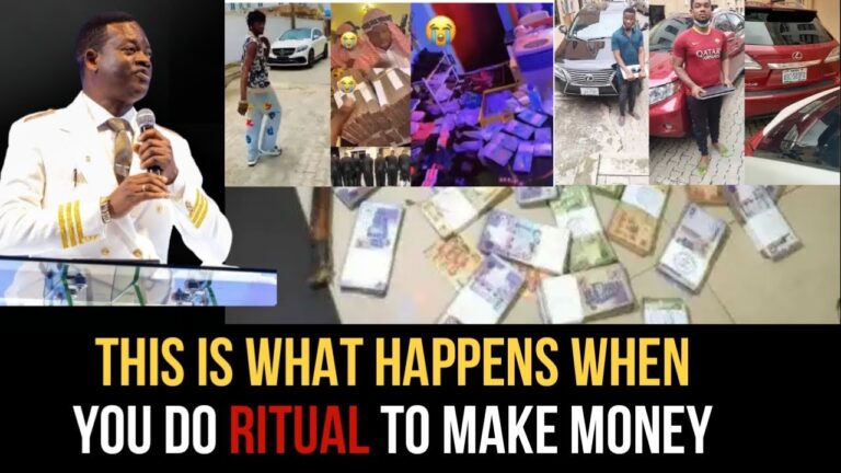 THIS IS WHAT HAPPENS WHEN YOU DO RITUALS TO MAKE MONEY | APOSTLE AROME OSAYI