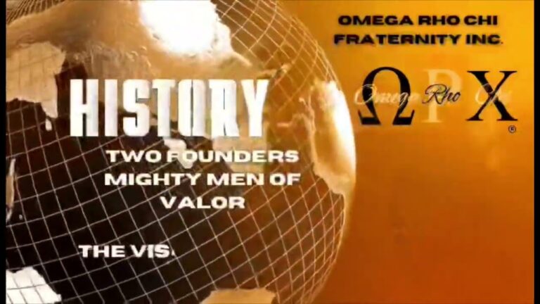 Omega Rho Chi Fraternity Incorporated: Two Year Tenure of Accomplishments