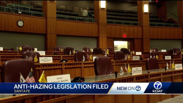 Anti-hazing legislation filed for NM 2024 session