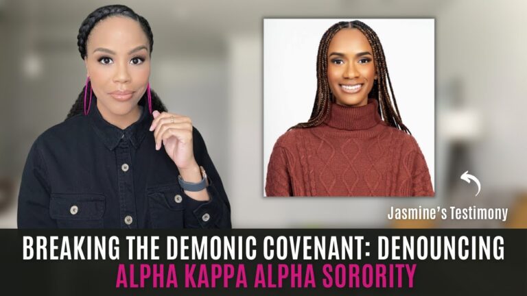 MUST WATCH! BREAKING THE DEMONIC COVENANT: DENOUNCING ALPHA KAPPA ALPHA SORORITY