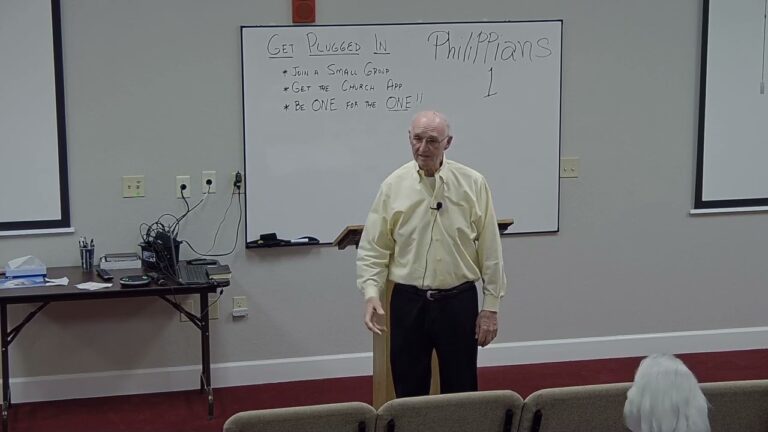 Thursday Class – Phillipians 1