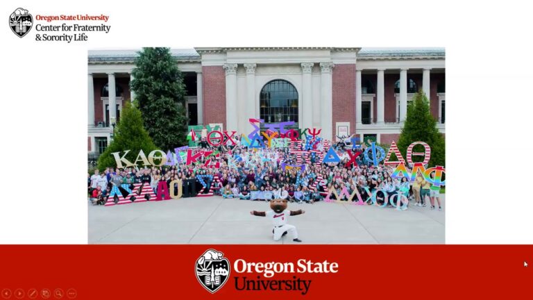 Parent & Family Webinar Series: Center for Fraternity & Sorority Life : Go Greek, Go Beavs!