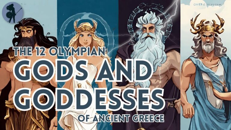 The 12 Olympian Gods and Goddesses of Ancient Greece