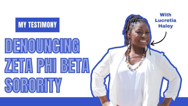 My Testimony| Denouncing Zeta Phi Beta Sorority After 20 Years
