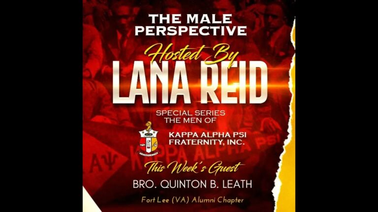 BLACK MEN MATTER SERIES – “The Male Perspective” with guest┃ Fort Lee (VA) Alumni Chapter ┃ Kappa…