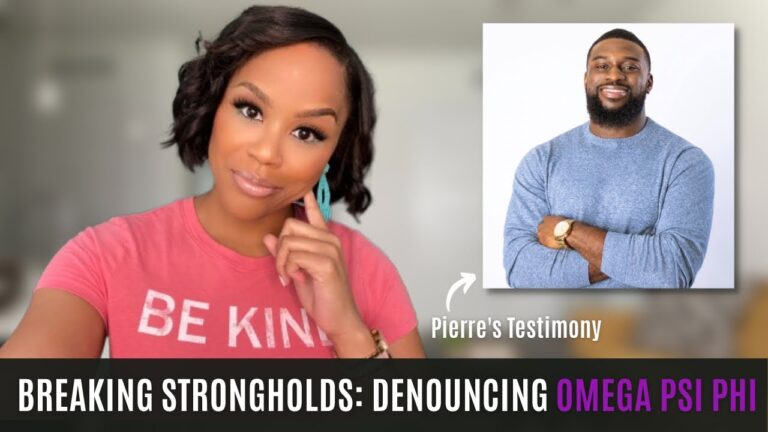 BREAKING STRONGHOLDS: DENOUNCING OMEGA PSI PHI FRATERNITY INC | DENOUNCING GREEK ORGANIZATIONS