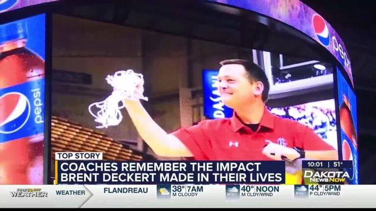 Coaches remember the impact Brent Deckert made on South Dakota basketball