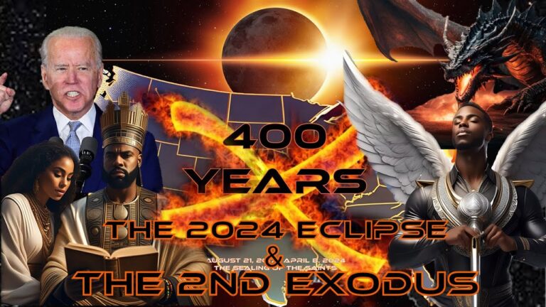 THE 2024 🫥ECLIPSE🫥 & THE 2ND EXODUS!!! THE END OF AMERICA IS WRITTEN!!