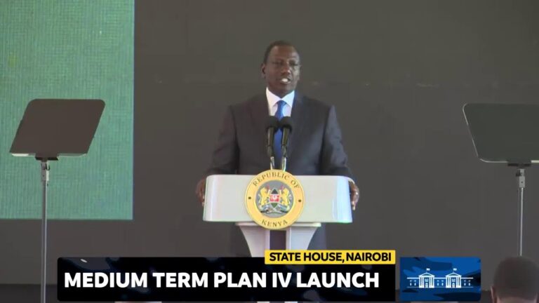 Medium Term Plan IV launch, State House, Nairobi