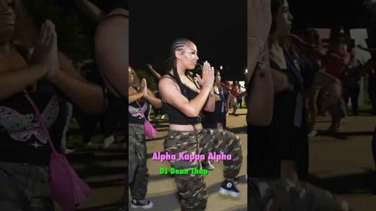 Alpha Kappa Alpha ππ TWU Greek Showcase β€οΈπ€ #alphakappaalpha #aka #nphc #greeklife