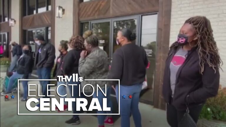 Historically Black sororities in Arkansas stroll to the polls