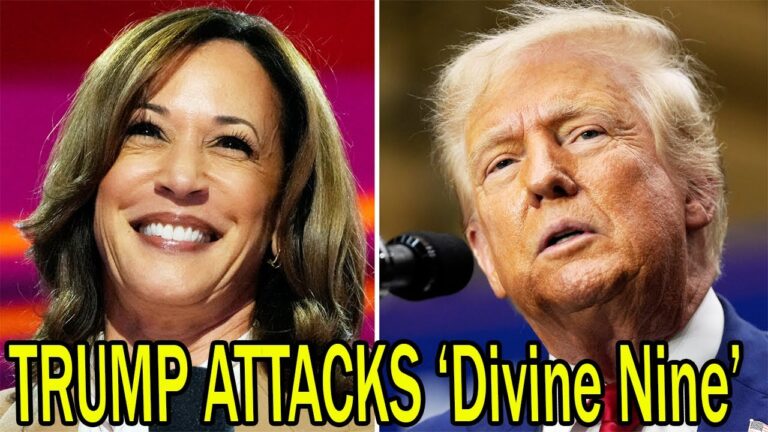Trump attacks ‘Divine Nine’ sororities, Harris for attending ‘very unimportant’ boulé