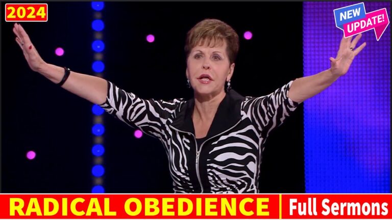 Joyce Meyer 2024 🔴 Radical Obedience ✴️🍁Joyce Meyer Sermons Today | August 28, 2024