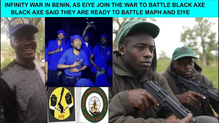 INFINITY WAR AS EIYE CONFRATERNITY DRAGGED INTO THE WAR BETWEEN MPAHITE AND BLACK AXE CONFRATERNITY
