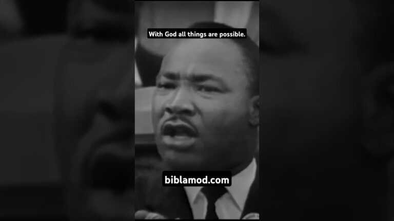 Through God all things are possible