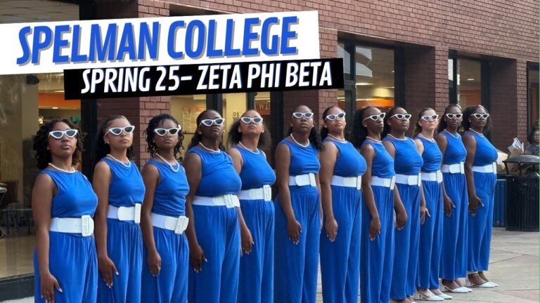 Zeta Phi Beta | Spelman College | Spring 25 Probate Clips
