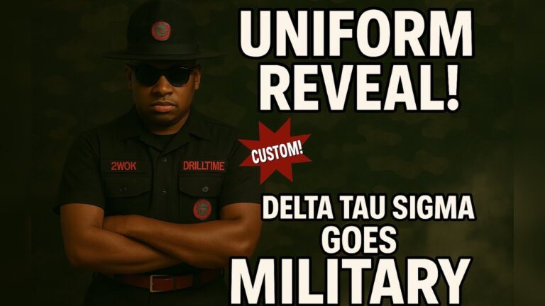 Fraternity Goes Tactical: Official Military Uniform Reveal!
