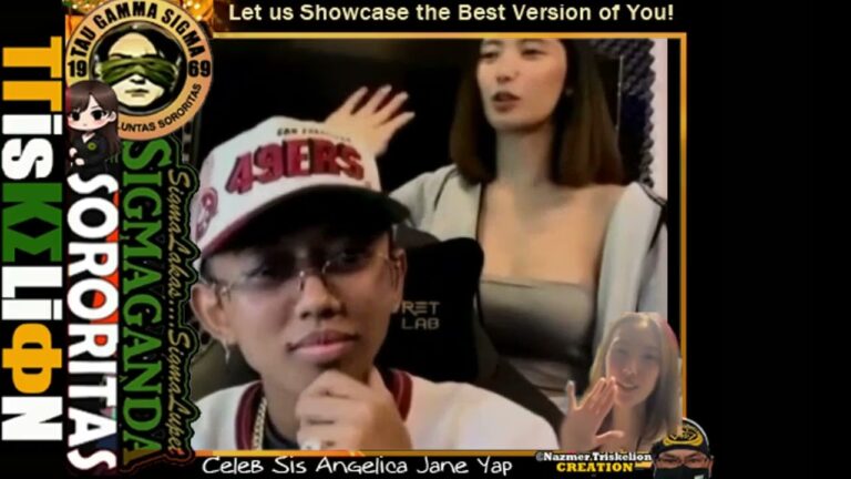 Triskelion SigmaGanda Celeb Sis Angelica Jane Yap Music Rap Talent Showcase.with Flow-G