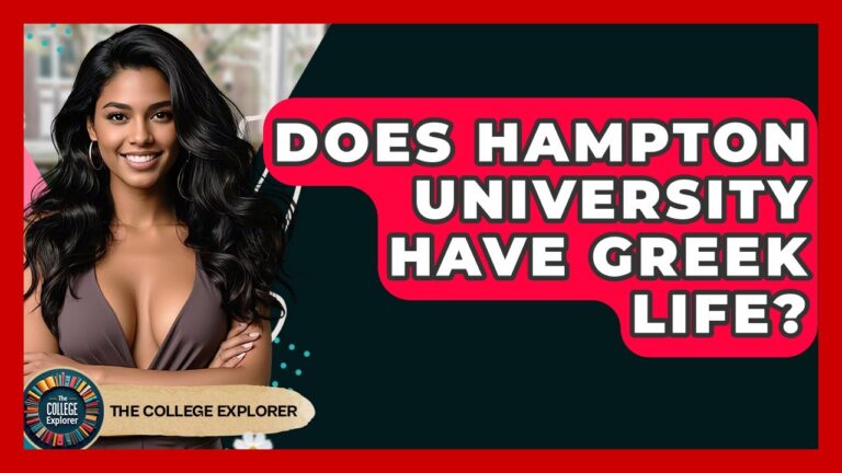Does Hampton University Have Greek Life? – The College Explorer