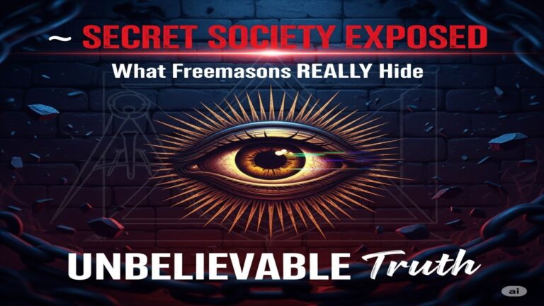 ЁЯЪл Secret Society EXPOSED What Freemasons REALLY Hide The UNBELIEVABLE Truth